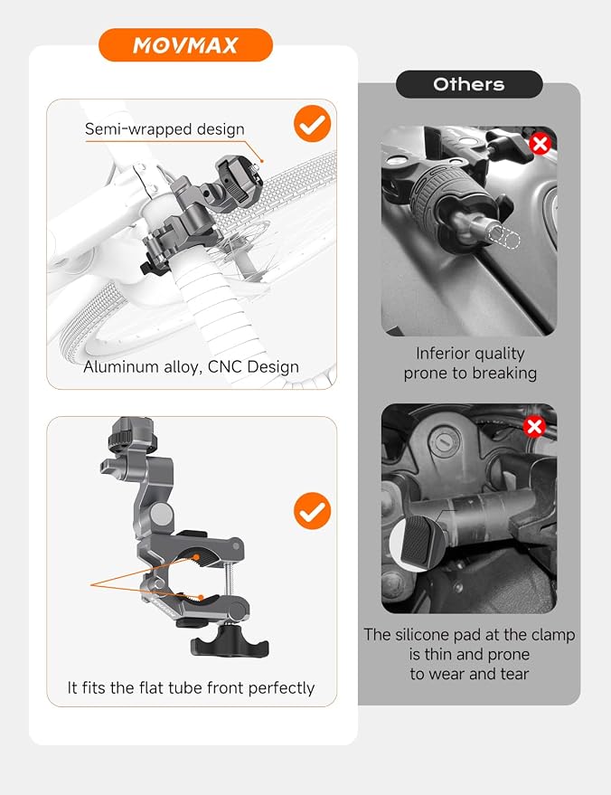 Movmax Super Camera Clamp Mount Compatible - Image 4