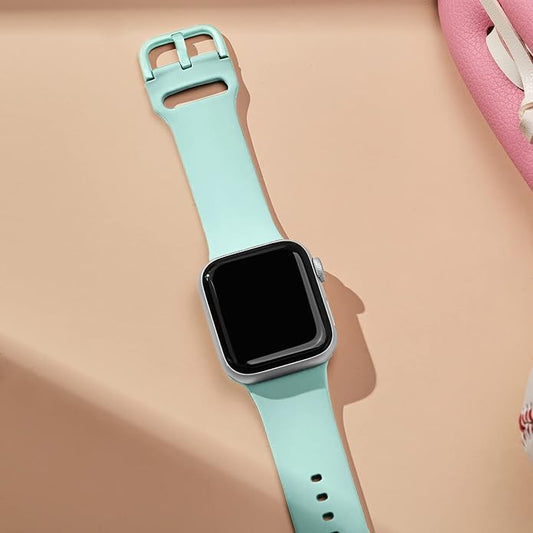 Sport Band Compatible with Apple Watch Bands 49mm 46mm 45mm 44mm 42mm 41mm 40mm - Image 2