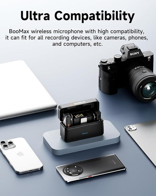 COMICA BooMax Wireless Lavalier Microphone - Image 2