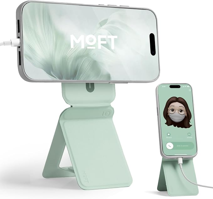 MOFT Phone Stand, Magnetic Phone Tripod Stand Stain-Resistant MOVAS Leather & by MOFT