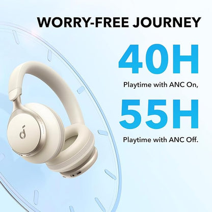 Soundcore by Anker, Space One, Active Noise Cancelling Headphones, 2X Stronger - Image 6