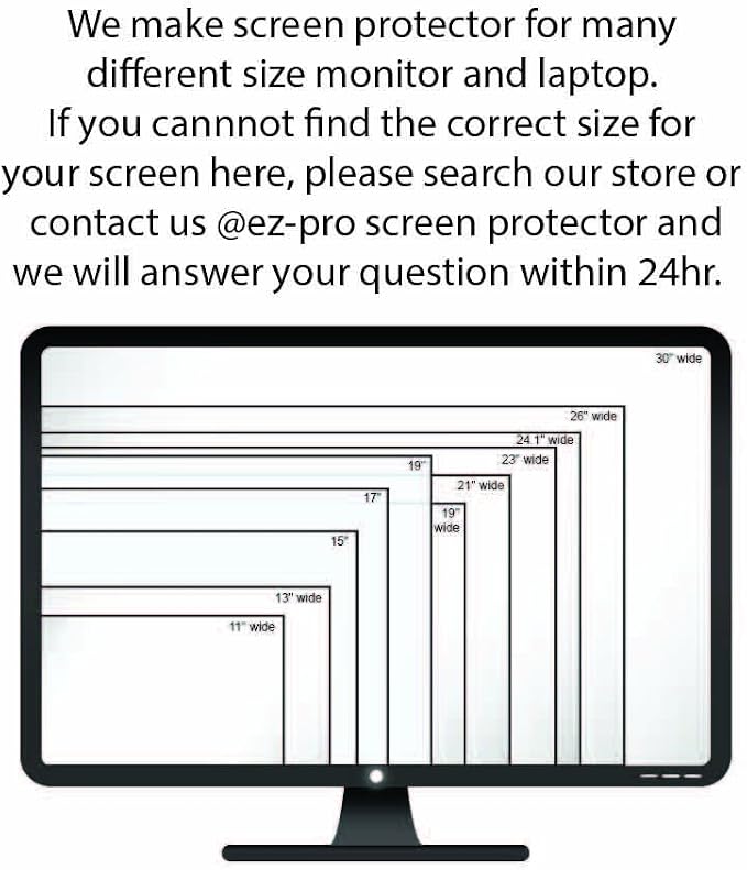 Privacy Screen Filter for 18.5 Inches Desktop Computer Monitor, Aspect Ratio - Image 7