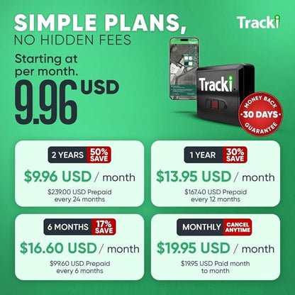 Tracki Mini GPS Tracker, 6-Month Subscription Included – Universal Compact 4G - Image 5