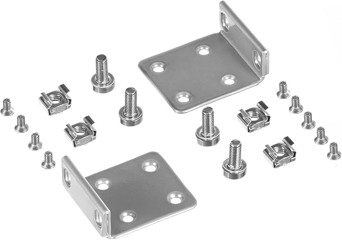Rack Mount Kit for Ubiquiti Switch, 1U Rack Ears for Ubiquiti 16/24/48 Series - Image 7