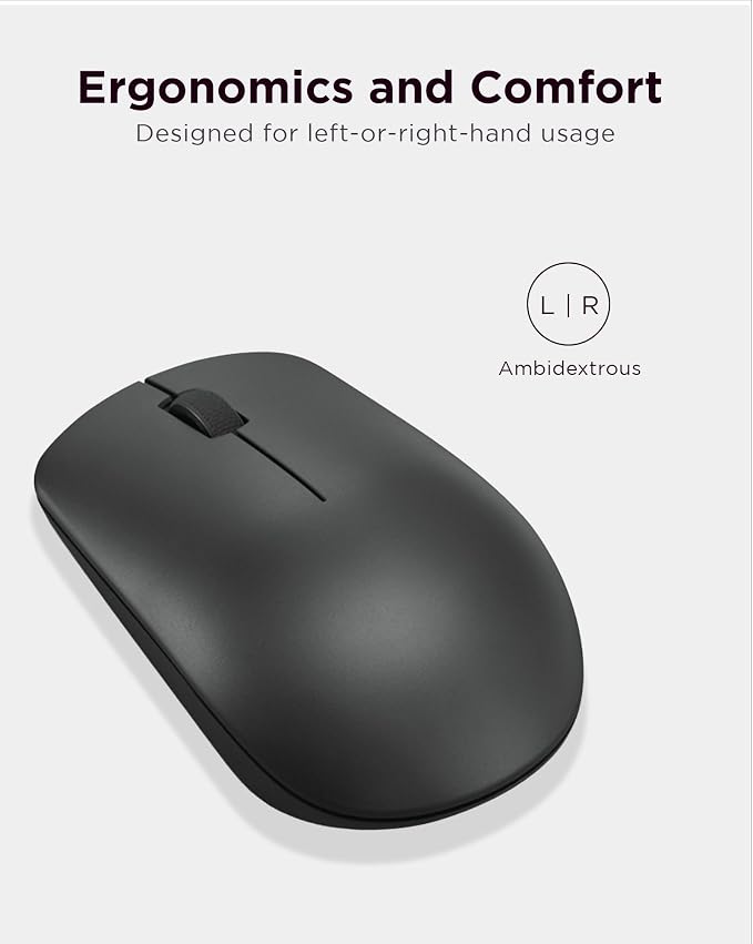 Lenovo 530 Wireless Mouse – Full Size Computer Mouse - Image 4