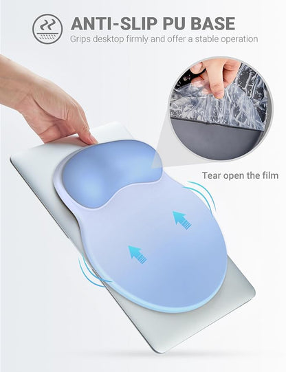 Ergonomic Mouse Pad Wrist Support, Comfortable Mouse Pad Wrist Rest, Relieve - Image 6
