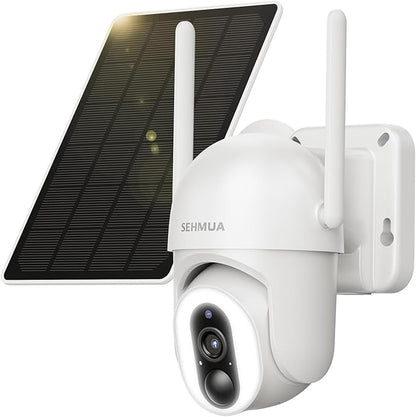 SEHMUA Solar Security Cameras Wireless Outdoor by SEHMUA