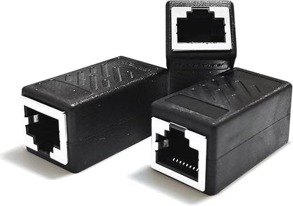 EZYUMM 3 Pack Ethernet Coupler, Premium Gold Plated Ethernet Extender, RJ45 - Image 8