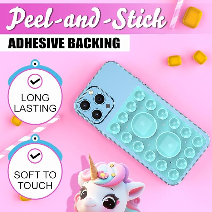 Silicone Suction Phone Holder Mount, Silicon Adhesive Phone Accessory - Image 4