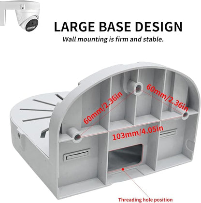 Indoor Outdoor Camera Bracket ABS Plastic Wall Mount L-Shaped Bracket - Image 6