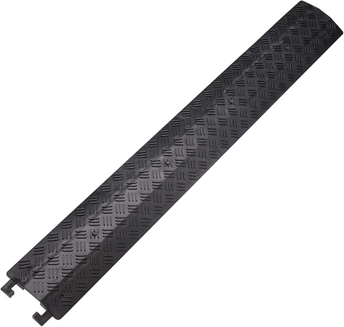 Small 1 Piece - Floor Cord Cover Cord Protector Drop Over Drop Trak Cable Ramp by anbotek