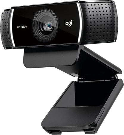 Logitech C922x HD Pro Webcam, Full HD 1080p/60fps Video, HD Light Correction by Logitech