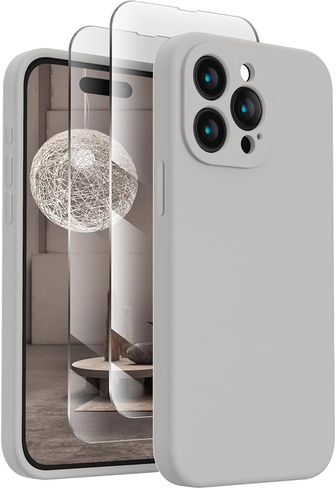 FireNova Designed for iPhone 15 Pro Case, Silicone Upgraded Phone Case with by FireNova