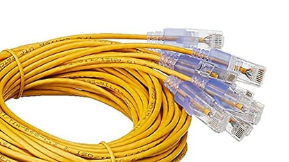 Monoprice - 116347 SlimRun Cat6A Ethernet Patch Cable - Snagless RJ45 UTP Pure - Image 2