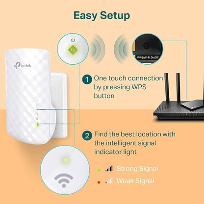 TP-Link WiFi Extender with Ethernet Port, Dual Band 5GHz/2.4GHz, Covers Up to - Image 6