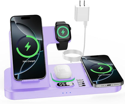 Dual Phone Wireless Charging Station by Feiltik
