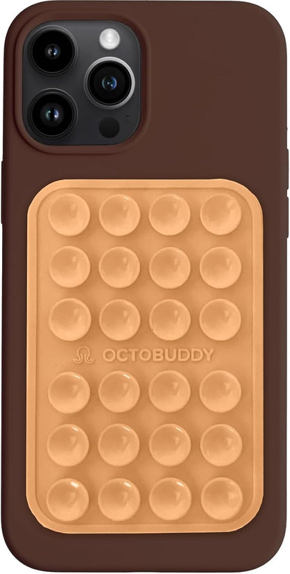 Classic MAX - Silicone Suction Phone Case Adhesive Mount - Hands-Free, Strong by Octobuddy