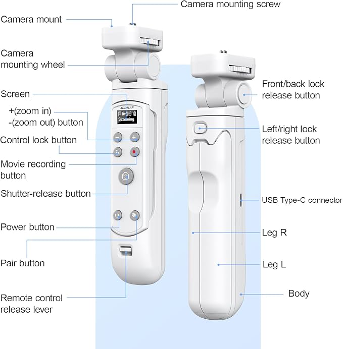 AODELAN for Fujifilm Camera Tripod - Image 5