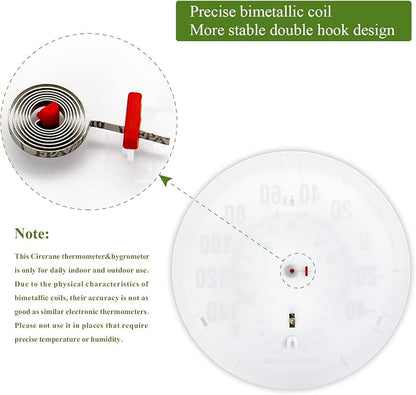 Circrane 13.25 Inch Round Thermometer - Image 6