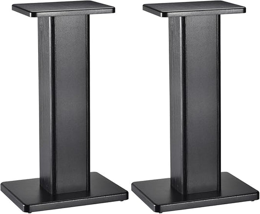 MECCANIXITY Wood Speaker Stands, 2 Pack 19.7 Inch Universal Speaker Stand by MECCANIXITY