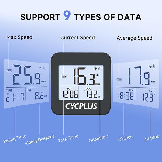 CYCPLUS GPS Bike Computer, Wireless Cycling Computer - Image 2