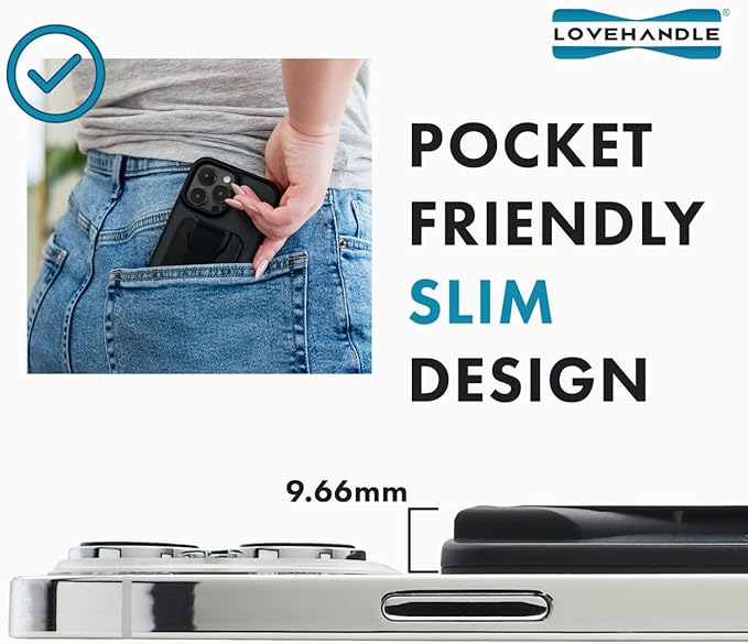 LoveHandle PRO MagSafe Compatible Magnetic Phone Grip - Image 6