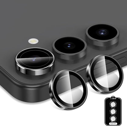 for Samsung Galaxy S24 FE Camera Lens Protector, Individual Metal Ring Tempered - Image 2