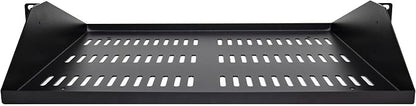 StarTech.com 2U Server Rack Shelf, Center Mounted Universal Vented Rackmount - Image 5