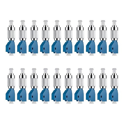 Moocci 20 Pcs Visual Fault Locator Fiber Adapter, Fiber Optic Connector by Moocci