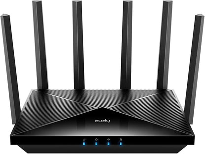 Cudy BE6500 WiFi 7 Router Dual Band Gigabit Gaming Router, VPN Client and Server by Cudy