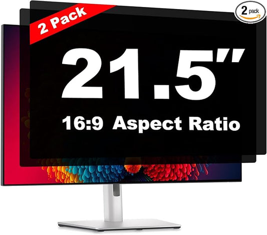 21.5 Inch Computer Privacy Screen Shield by Pozlle
