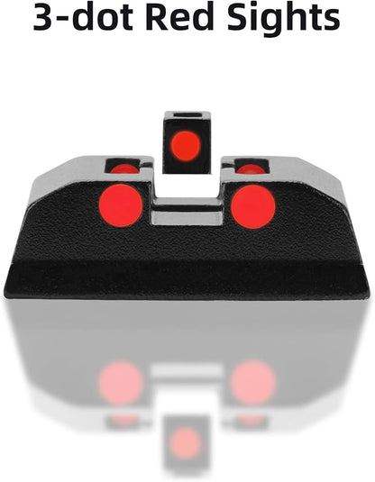 No-Tritium Fiber Optic Red/Green Sights - Image 3