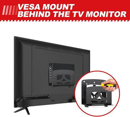 Yuleimy Adjustable Small Device Wall Mount, VESA Mount Behind TV Bracket - Image 5