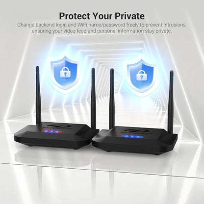 Wireless HDMI Transmitter and Receiver 4K Decoding 1080P 60HZ, 656 FT, HDMI - Image 6