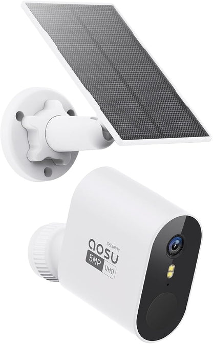 aosu Add-on Cam, Solar Powered, Requires SolarCam/WirelessCam System's aosuBase by AOSUSecurityOffical
