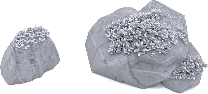 Swamp Scatter Rocks by Printable Scenery, 3D Printed Tabletop RPG Scenery and - Image 5