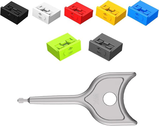 7 PCS USB Port Blockers with 1 Locks by Unknown