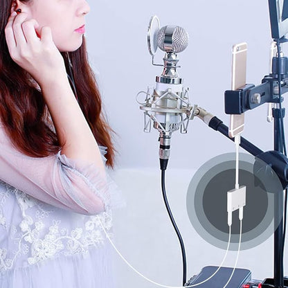 COVS Lightning to Microphone Audio Adapter, Upgraded 3 in 1 Dual 3.5mm - Image 5