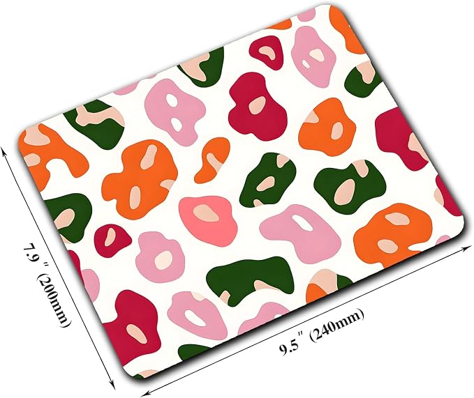 Colorful Abstract Leopard Custom Mouse Pad - Image 2