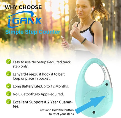 Simple Walking Pedometer 3D Step Counter - Image 3