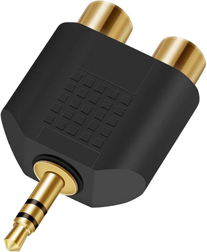 ANDTOBO 3.5 mm TRS to Dual RCA F, 3.5mm Stereo Male to Dual RCA Female Audio - Image 7