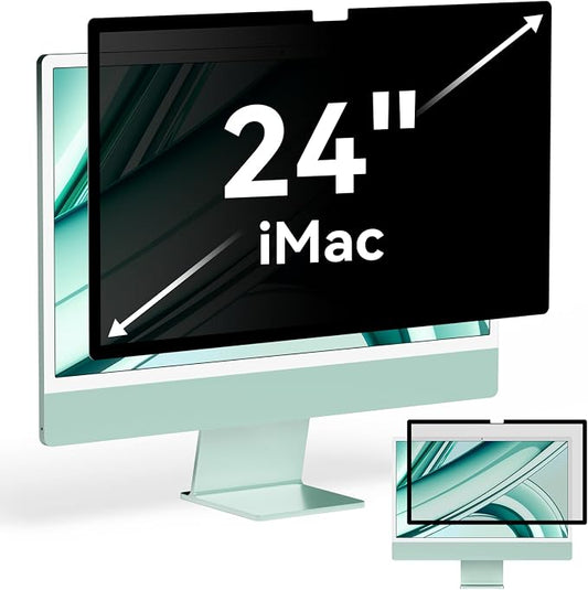 Privacy Screen for iMac 24 Inch 2021-2024 Destop Computer Monitor, Anti Glare by Protescreen