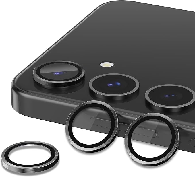 for Samsung Galaxy S25 Plus Camera Lens Protector, Individual Metal Ring - Image 2