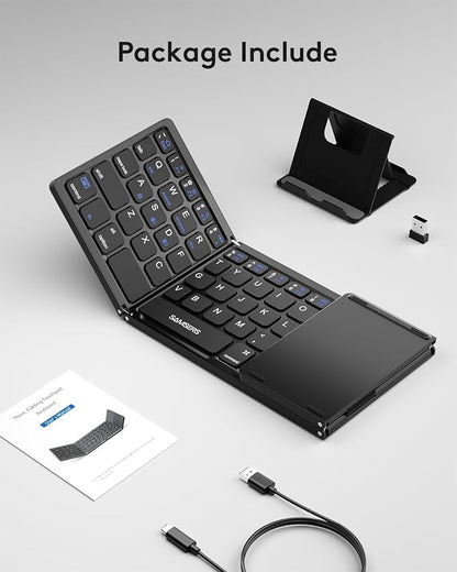 Samsers Multi-Device Foldable Bluetooth Keyboard - Image 9