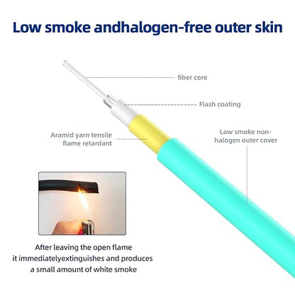 25Gb SFP28 to SFP28 AOC 3M/9.8FT OM3 Multimode Direct-Attach Fiber Cable - Image 5
