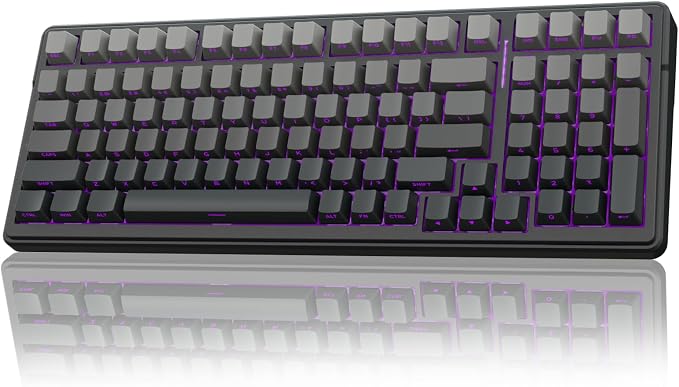 AULA F99 Pro Wireless Mechanical Keyboard, Hot Swappable Custom Keyboard by AULA