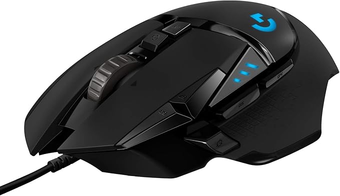 Logitech G502 HERO High Performance Wired Gaming Mouse, HERO 25K Sensor by LogitechG