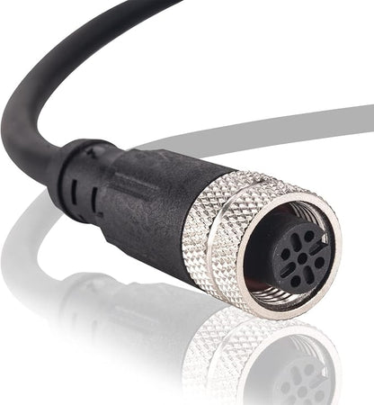 M12 Female 5 Pin Aviation Socket Electrical Cable, Lonlonty M12 Aviation Sensor - Image 2