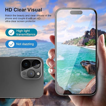 2 pack Full 9H+ 12 FT Military Grade Glass Screen Protector - Image 4