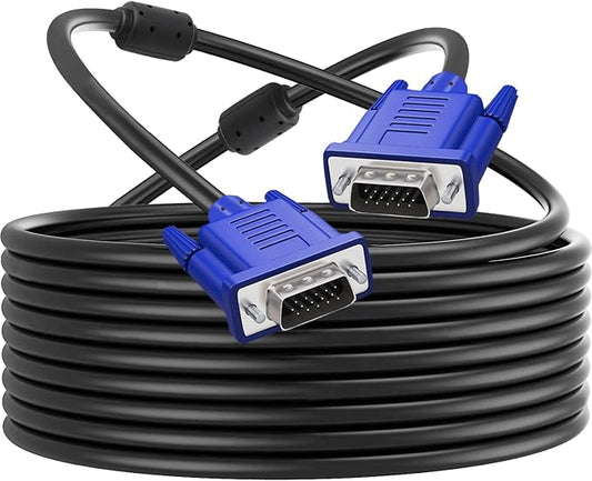 PASOW VGA to VGA Monitor Cable HD15 Male to Male by PASOW